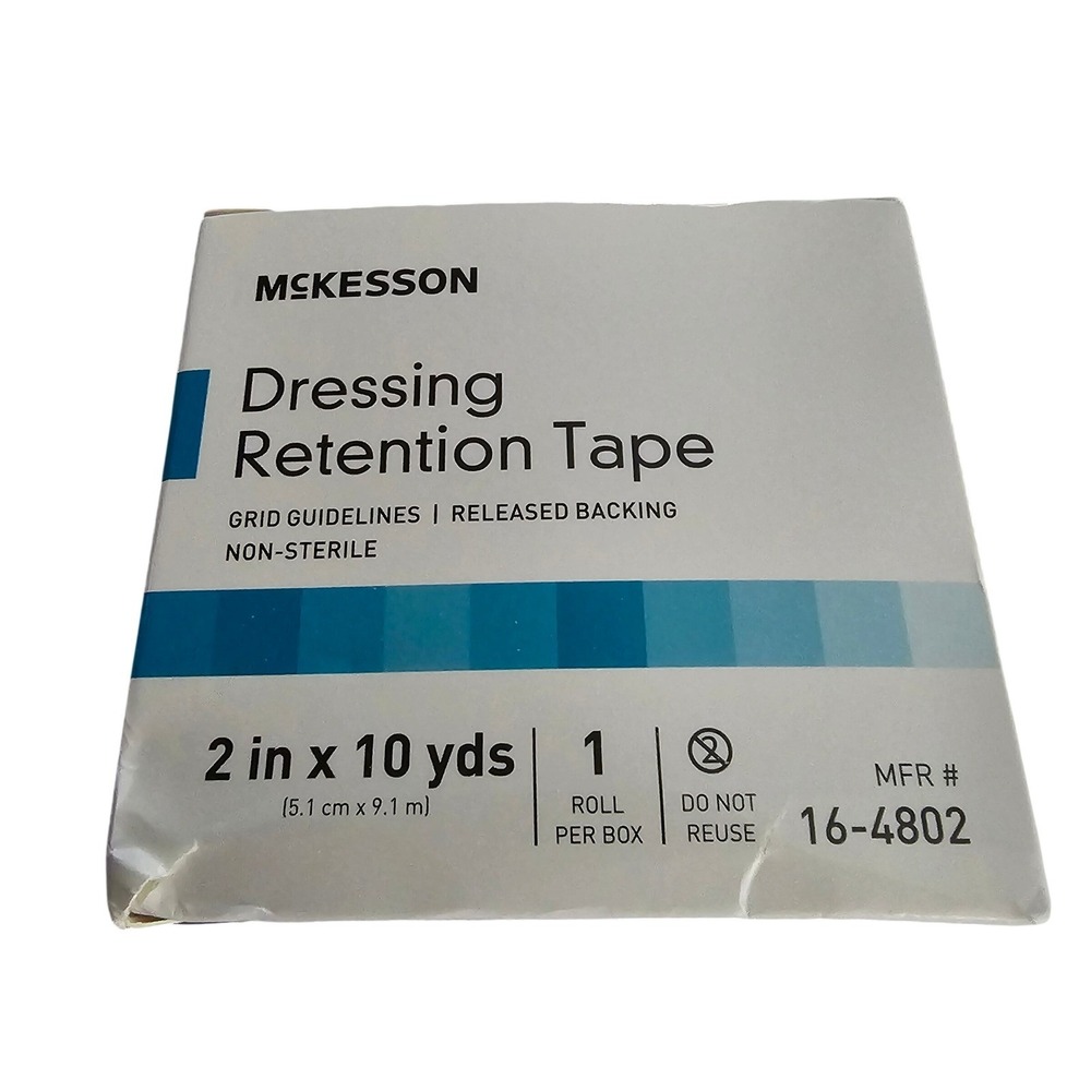 McKesson Dressing Retention Tape 2 in x 10 yds Non-Sterile Latex Free 16-4802